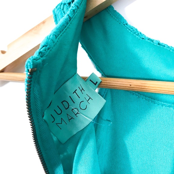 NWOT Judith March Crochet High Neck Romper - Picture 5 of 5